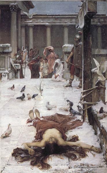 Saint Eulalia, John William Waterhouse